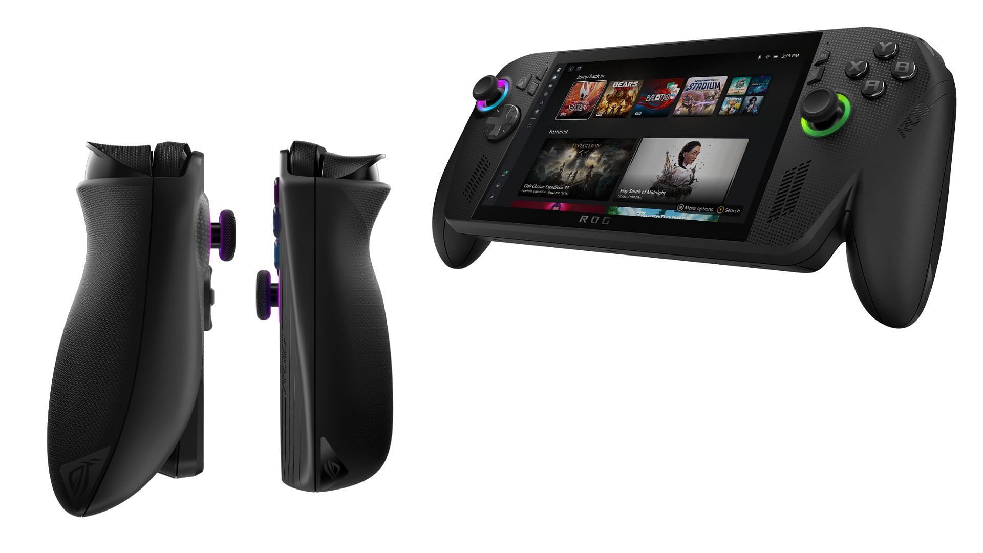 The Ally X series handhelds are more performance and comfort-oriented consoles (Image via Xbox, Asus)